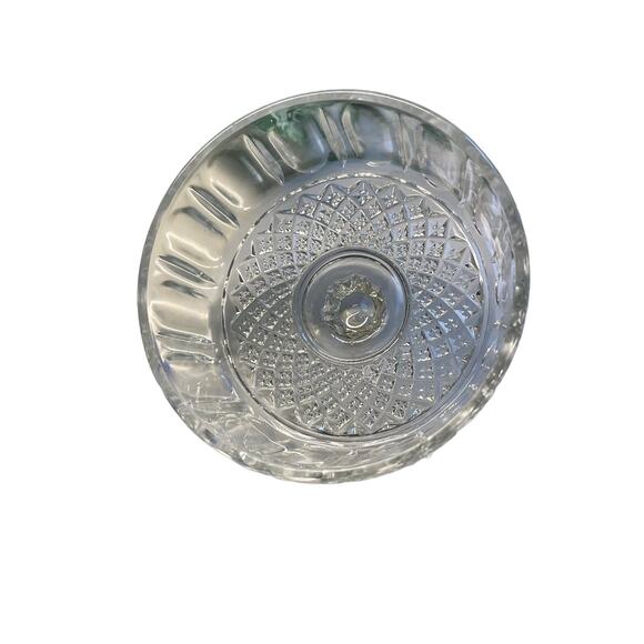 Vintage Cobalt Blue Butter Dish with Clear Lid 1950's MCM - Picture 5 of 7